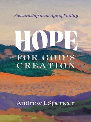 cover image of Hope for God's Creation